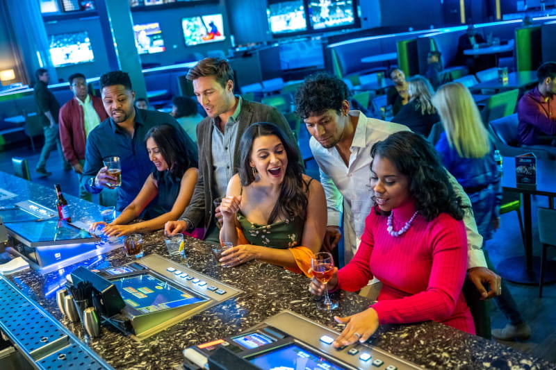 Sportsbook crowd image