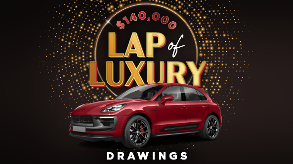 $140,000 Lap of Luxury Drawings